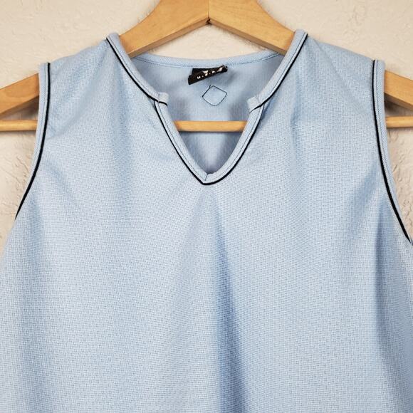 prAna Sleeveless Top Athletic Pullover Casual Blue - S - Picture 3 of 5